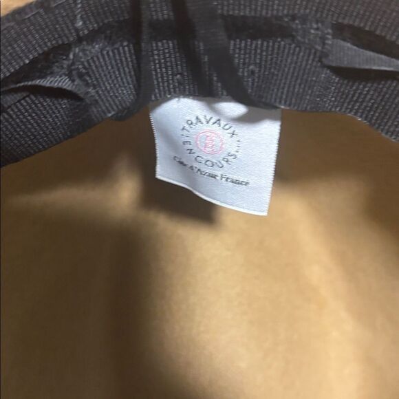 TRAVAUX EN COURS
Fedora Wide Brim Hat in Camel Size 56-57 ( M ) New main image 8